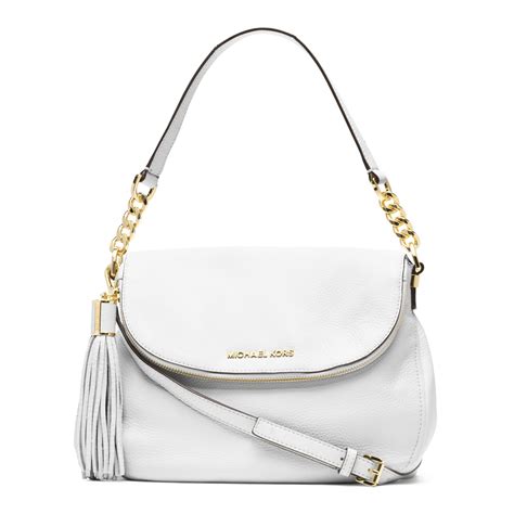 michael kors white shoulder bag